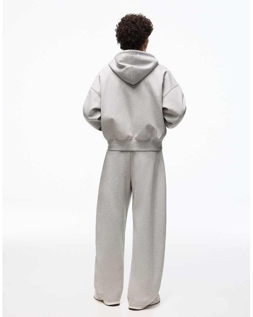Bershka Gray Balloon Fit joggers for men