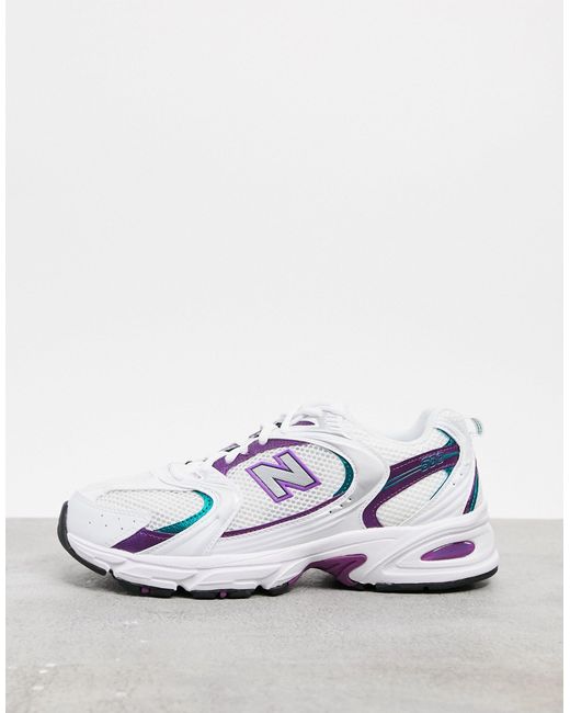 en y violeta 530 New Balance de hombre de Blanco | Lyst