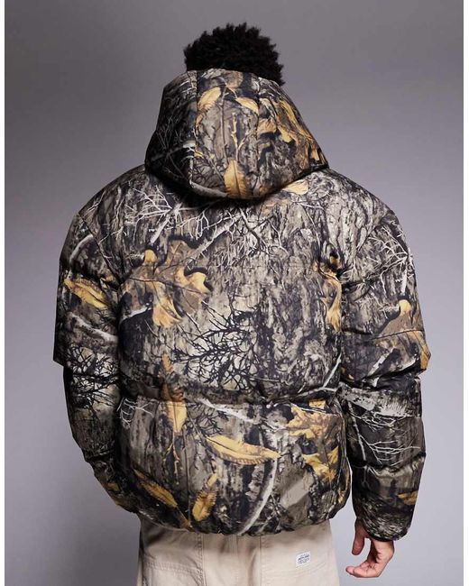 Good For Nothing Gray Puffer Jacket for men