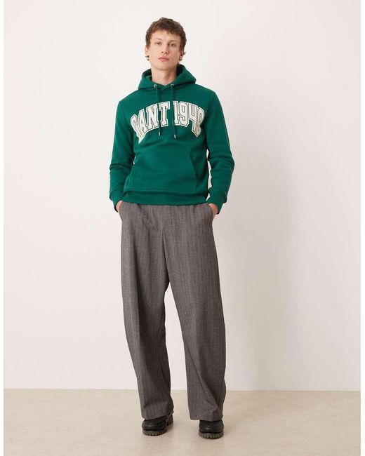 Gant Green Logo Hoodie for men