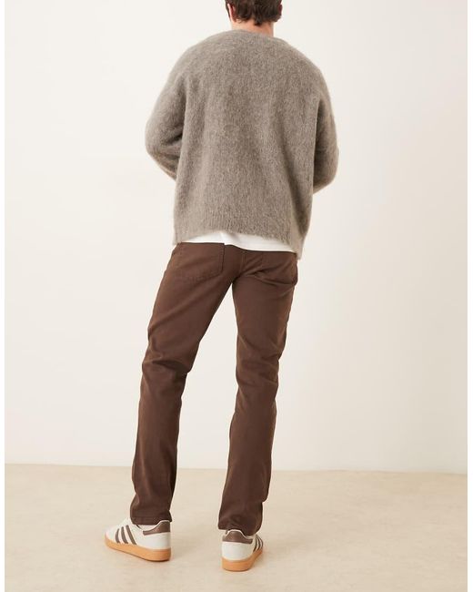 ASOS Natural Slim Fit Comfort Stretch Jean for men