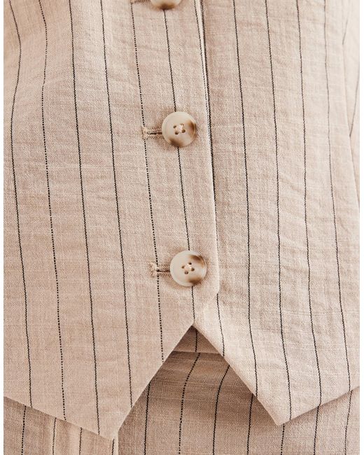 Gilet Object en coloris Natural