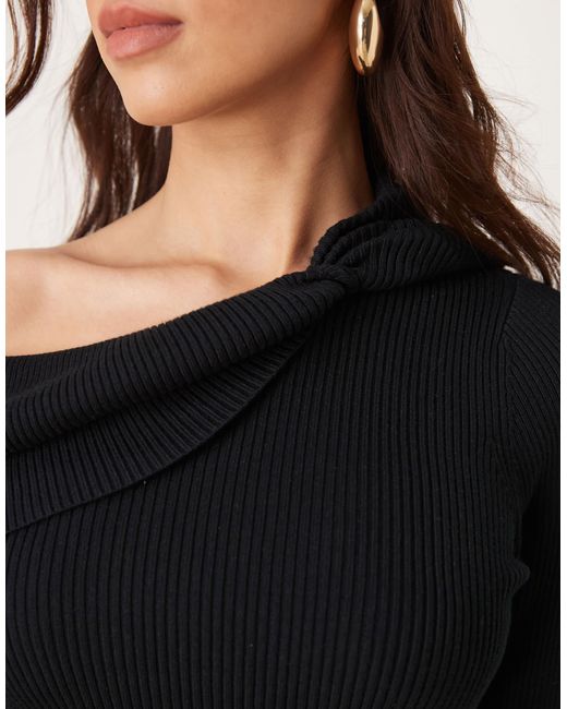 Abercrombie & Fitch Black – durchgeknöpftes oberteil