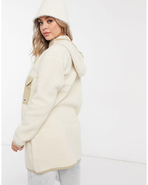 コート [24FW The North Face] W'S WOOLLY FLEECE COAT - BEIGE The North Face W'S WOOLLY FLEECE COAT NC4FQ85C WHITE_SAND