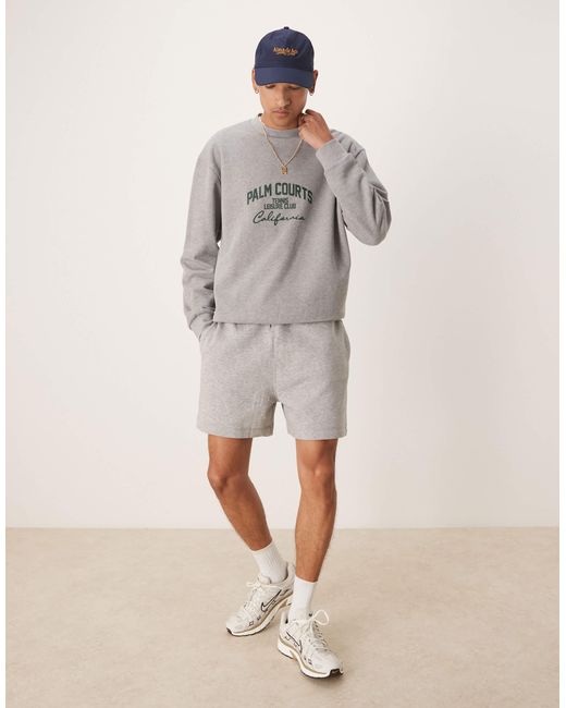 ASOS – essentials – shorts im multipack in Gray für Herren