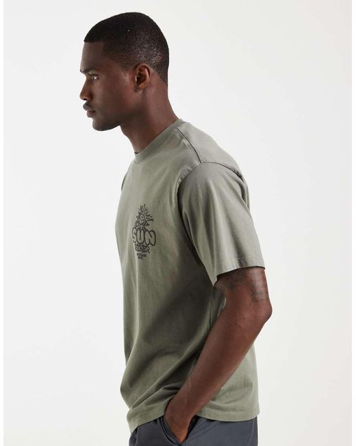 Levi's Brown Vintage Graphic Print T-Shirt for men
