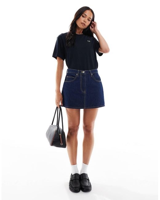 Fred Perry Blue Tipped Pique T-shirt