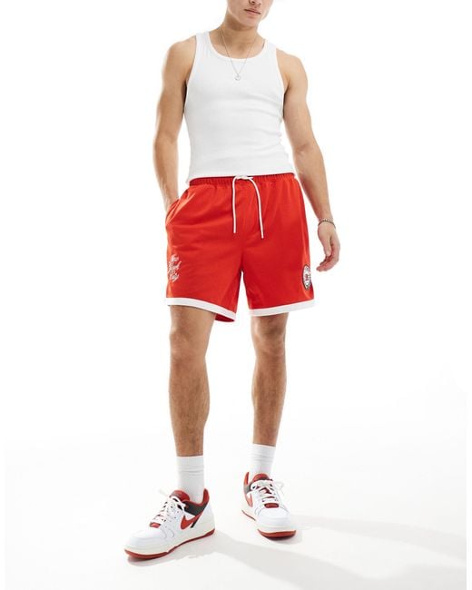 Tommy Hilfiger Red International Games Shorts for men