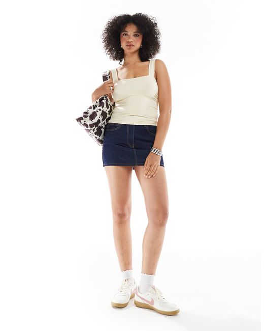 ASOS White Asos – riemchen-trägertop
