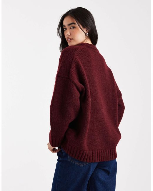 ASOS Red – oversize-pullover