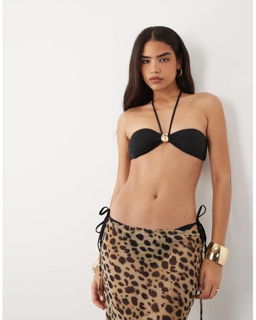 Haut Mango en coloris Black