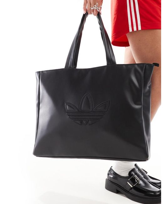 Adidas Originals Black Shopper Bag