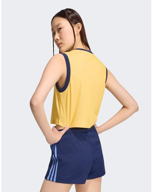 Adidas Originals Yellow Heather Tank