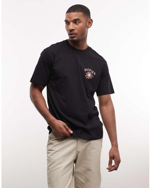 Dickies Black Cherry Fork Backprint T-shirt for men