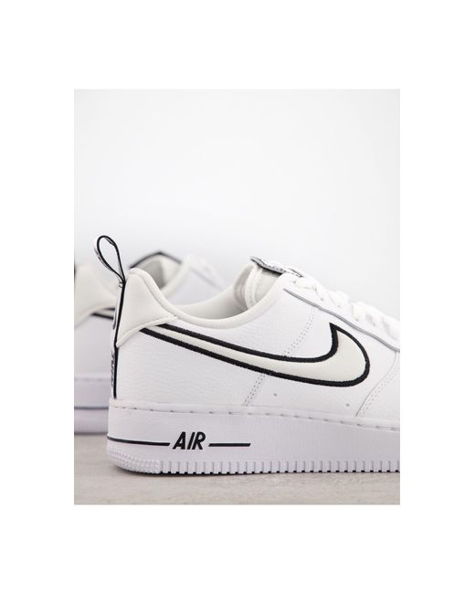 nike air force 1 07 trainers tracksuit pack white