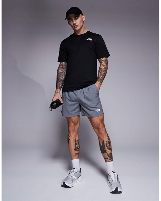 The North Face Black Training 24/7 Box Nse Back Print T-shirt for men