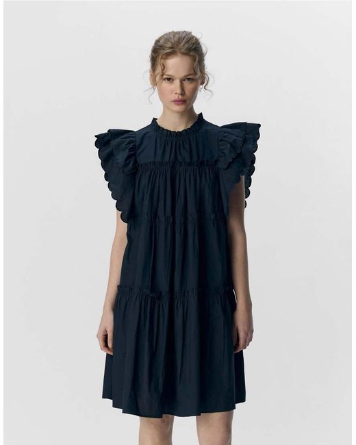Object Mini-Jurk in het Blue