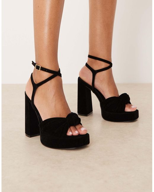 ASOS Black – nutshell – sandalen