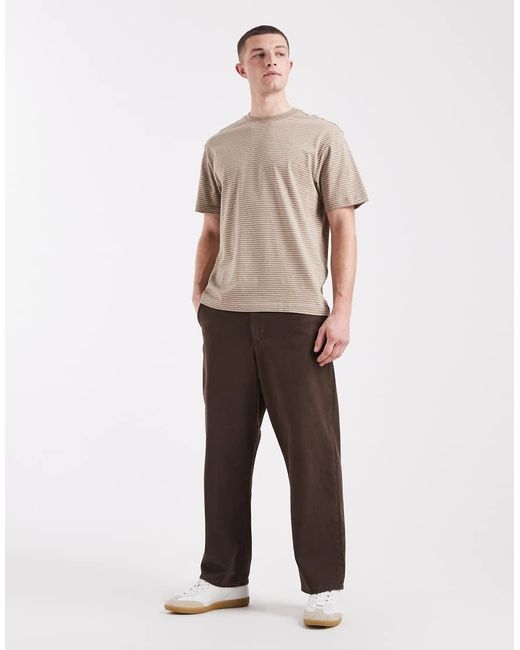 Only & Sons Natural Relaxed Fit T-shirt for men