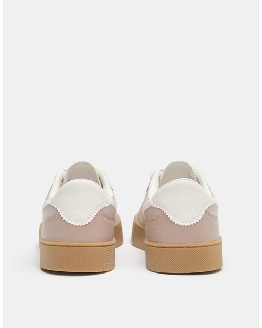 Pull&Bear White – retro-sneaker