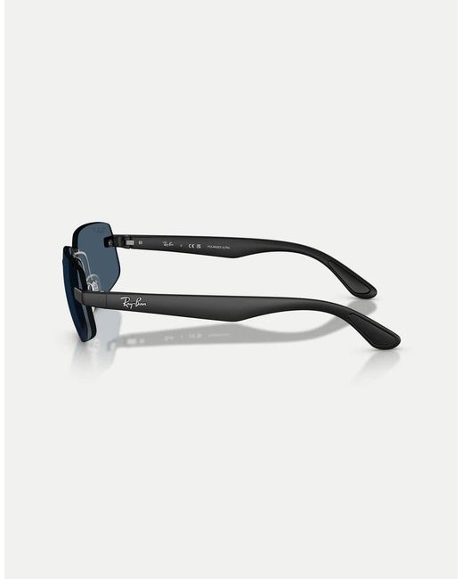 Ray-Ban Blue Rb4475 Polarized Ultra Lenses Irregular Polarised Sunglasses With Lens