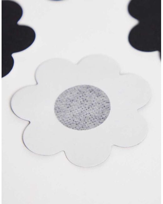 ASOS Black 3 Pack Fabric Nipple Covers