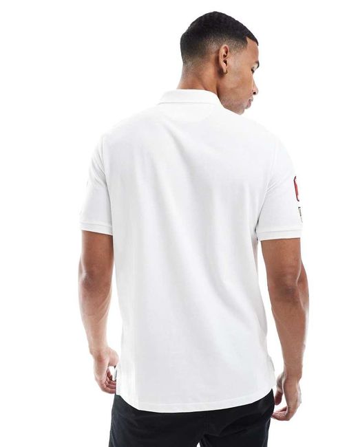 Polo Vestibilità Classica di Polo Ralph Lauren in White da Uomo