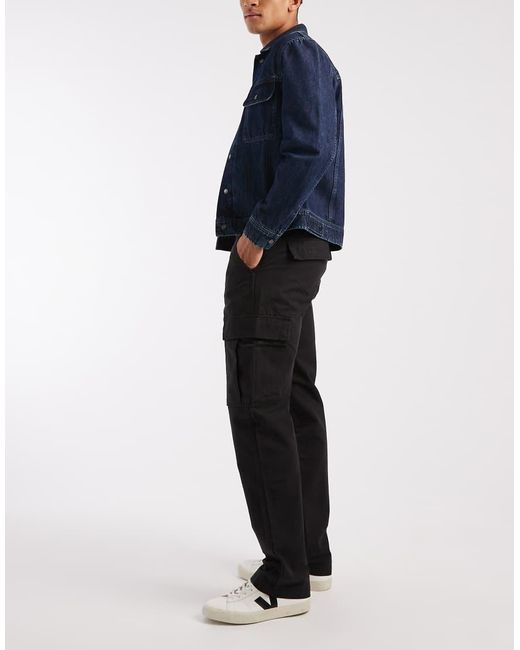 Levi's Black Xx Cargo Straight Trousers for men