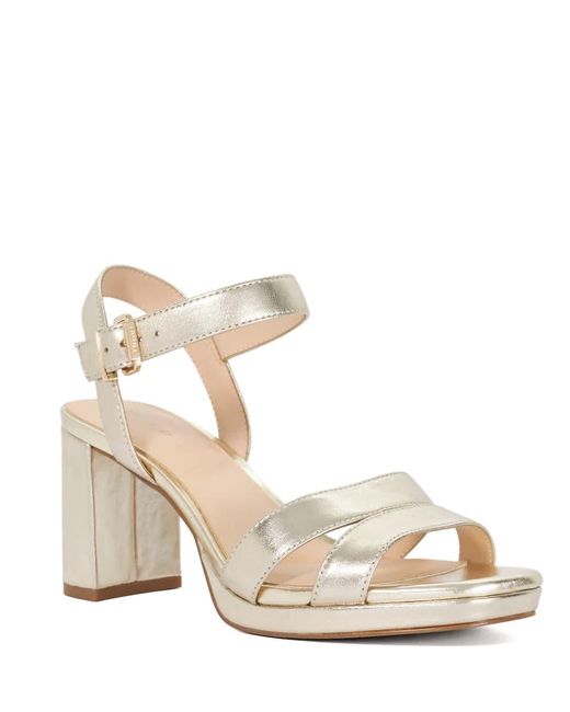 Dune Metallic Manifesting Smart Sandals