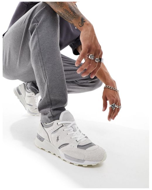 Polo Ralph Lauren – trackster 200 – sneaker in Gray für Herren
