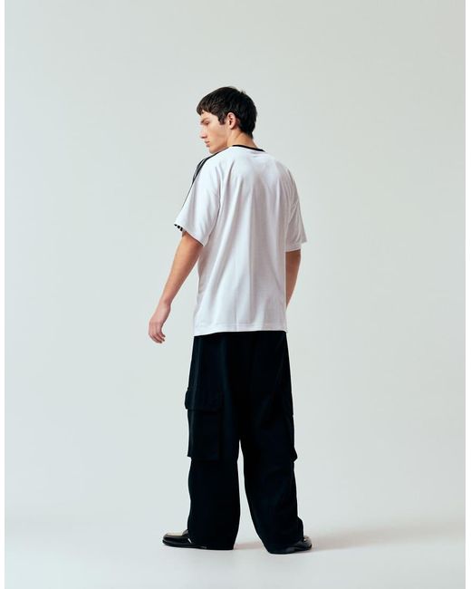 Adidas Originals White Adidas Adicolor Jacquard Jersey for men
