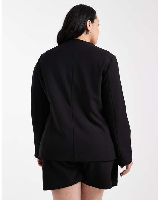 ONLY Black Structured Blazer Co-ord