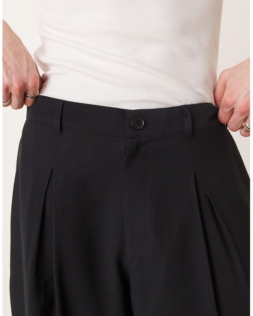 ASOS – elegante hose in Black für Herren