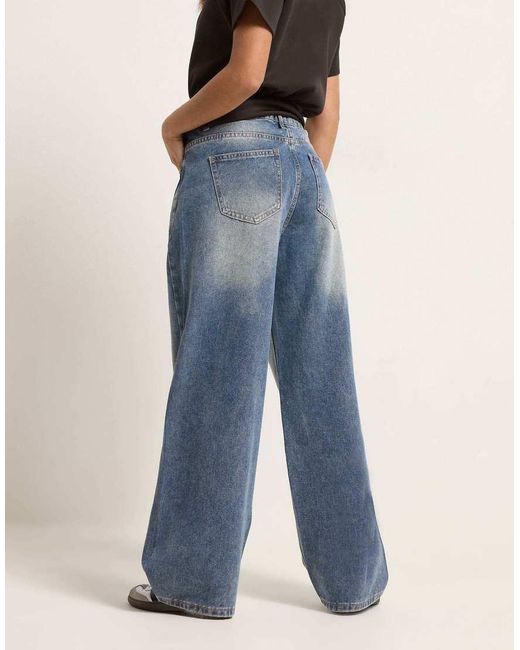 PixieGirl Blue Petite Balloon Jeans