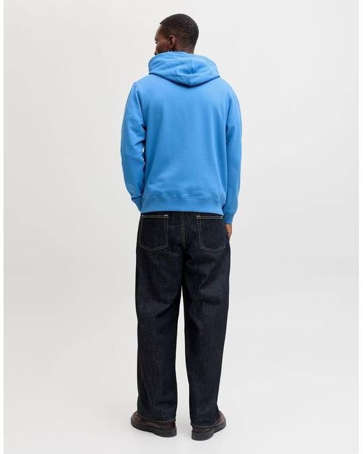 Jack & Jones Blue Hoodie for men