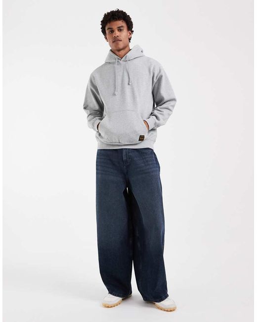 Levi's Gray Workwear Hoodie for men