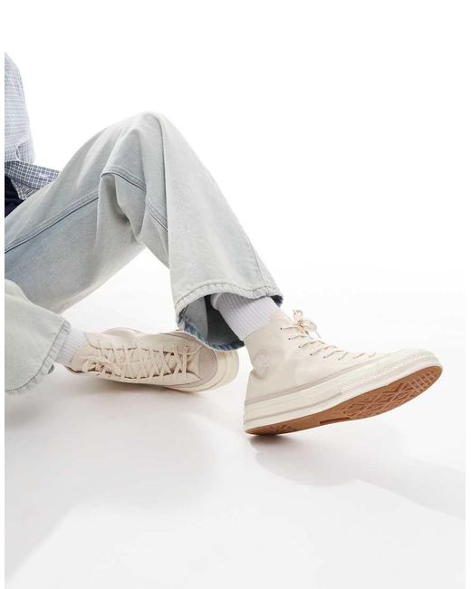 Chuck 70 di Converse in White da Uomo