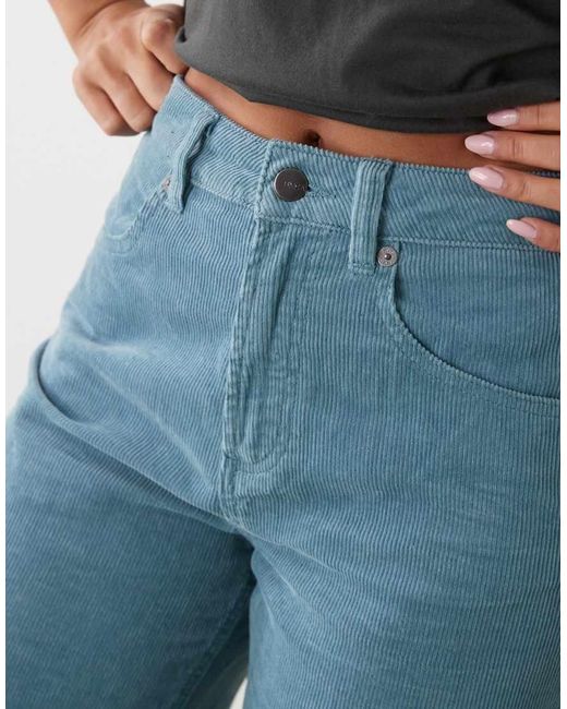 RVCA Blue Cord Corduroy Trousers