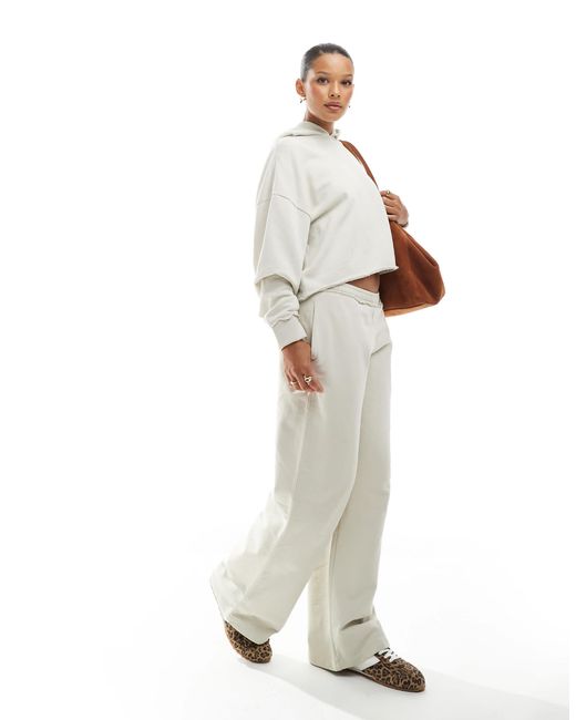 Pull&Bear White – jogginghose