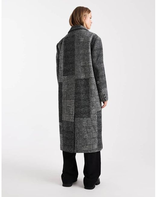 ASOS Oversized Dad Jas in het Black