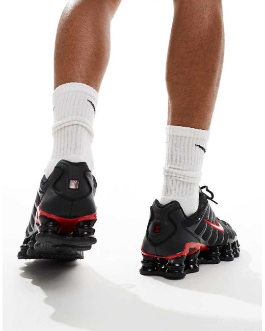 Nike Black Shox Tl Trainers for men