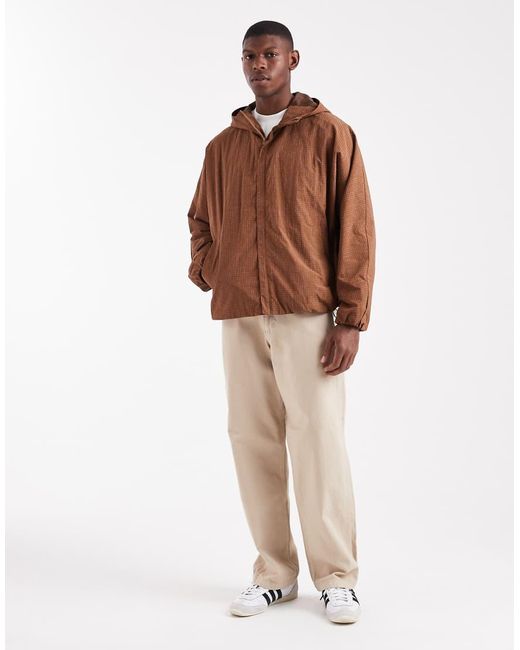 ASOS Brown Track Jacket for men