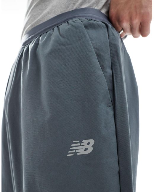 Ac - pantaloni affusolati grigi da 29" di New Balance in Blue da Uomo