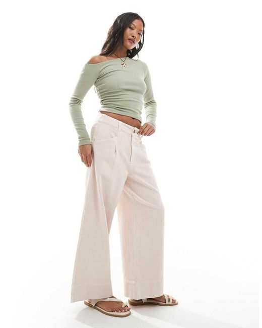 ASOS Asos Design Petite in het White