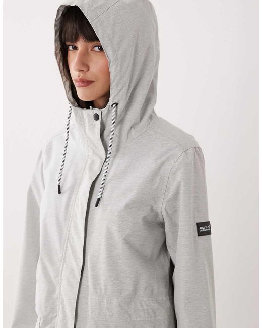 Regatta Gray Waterproof Norana Hooded Jacket