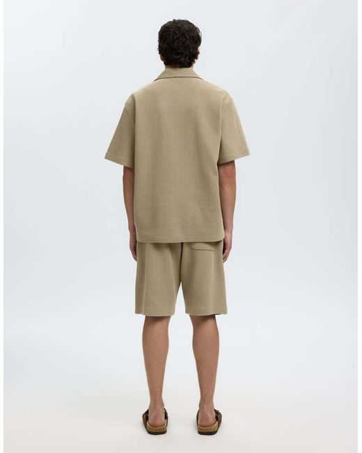SELECTED Natural Overshirt for men