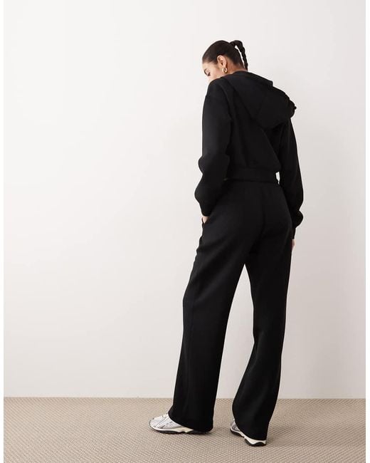 Abercrombie & Fitch Natural Ypb High Rise Straight Leg Fleece Joggers Co-Ord