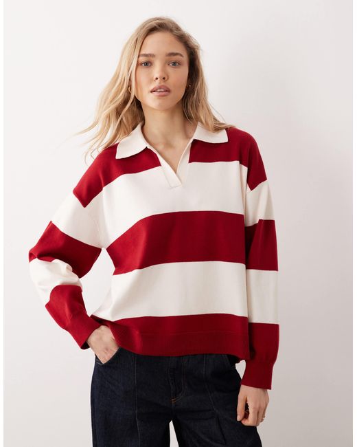 Mango Red – strickoberteil