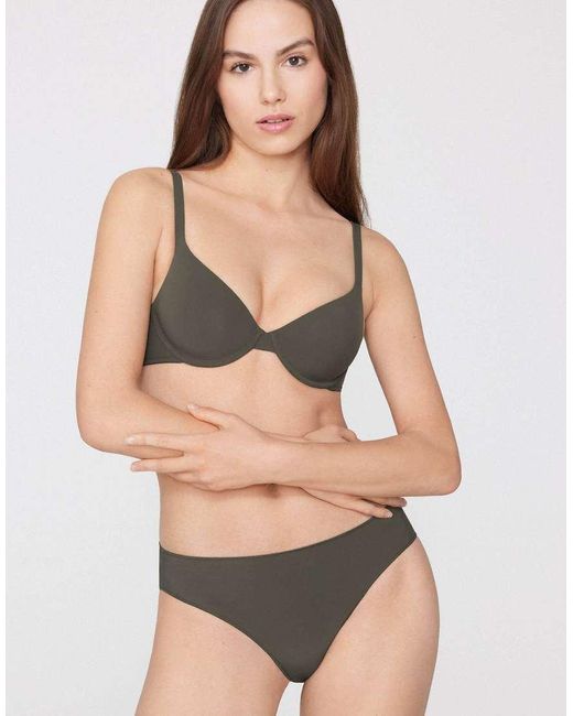Tezenis Black Athens Microfibre Push-Up Bra