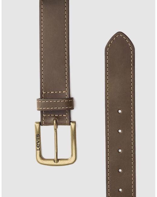 Levi's Brown Loire Leather Belt for men